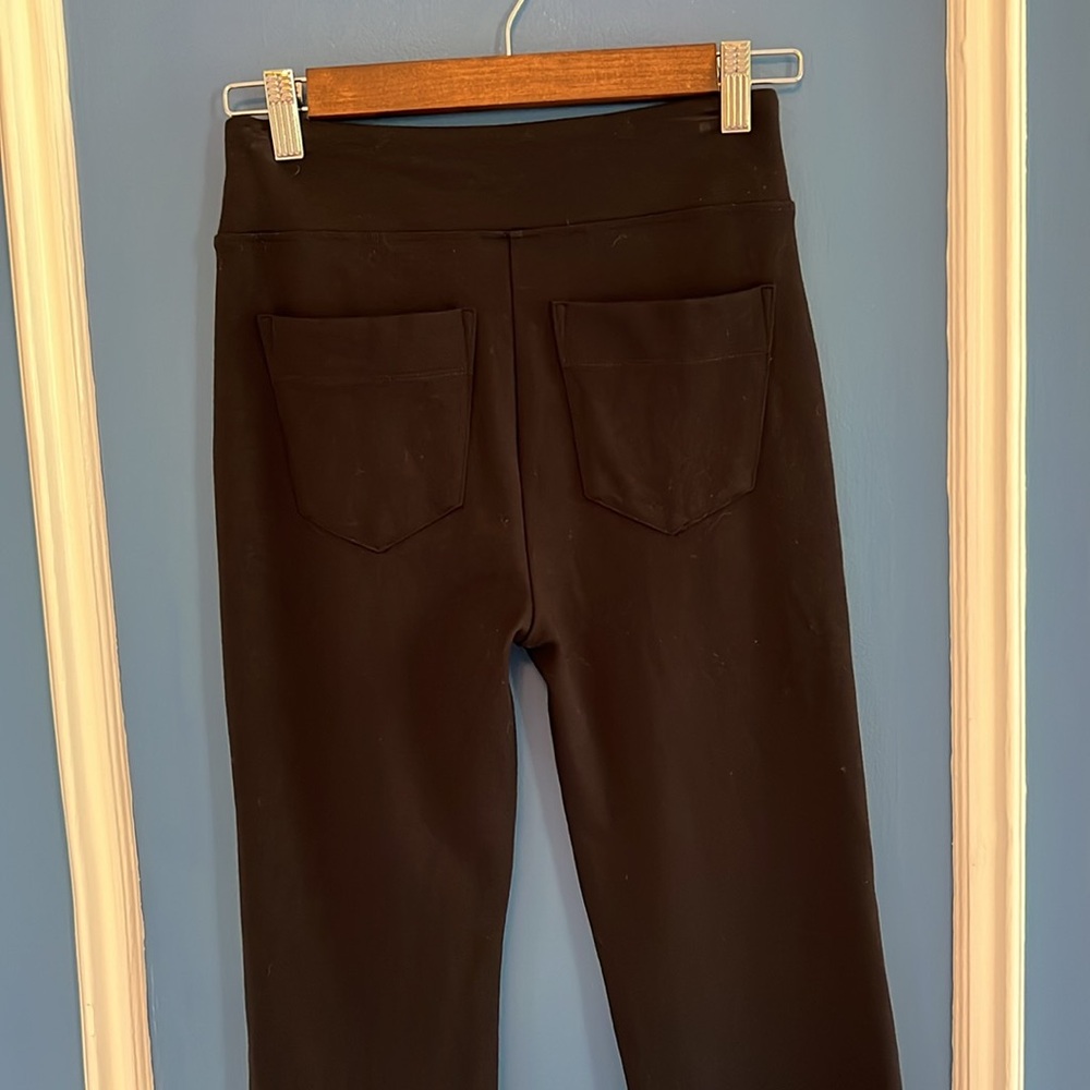 CAbi Cheeky Black Pants Cropped Ponte Knit #6488 - Size XS - Picture 5 of 6